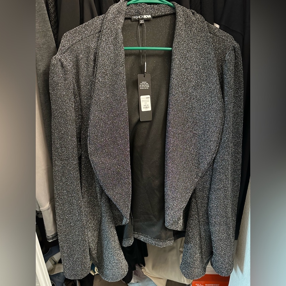 Sparkle blazer